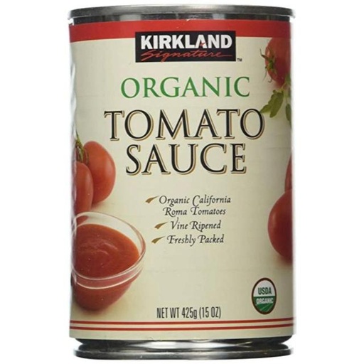 [096619937301] Kirkland Signature Organic Tomato Sauce, 425 g