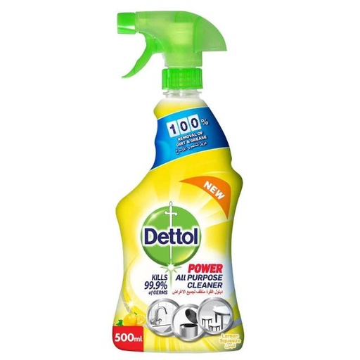 [6295120012369] Dettol Lemon Healthy Home All Purpose Cleaner Trigger 500ml