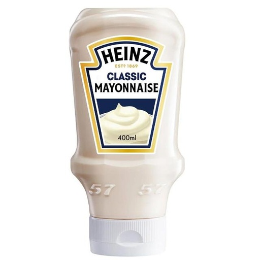 [6290090036025] Heinz Creamy Classic Mayonnaise Top Down Squeezy 400ml