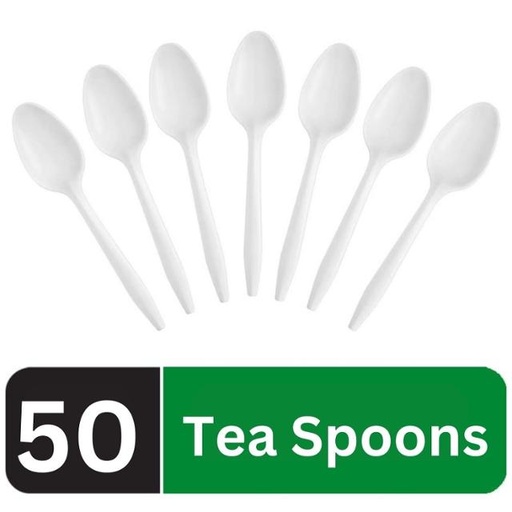 [6253012614220] Plastic Tea Spoon 50pcs