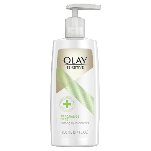 [075609197918] Olay Sensitive Fragrance-Free Facial Cleanser, 6.7 fl oz