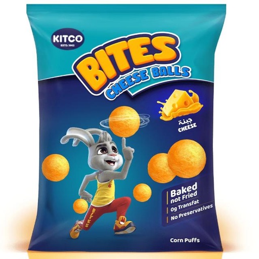 [6287006940989] A Kitco Bites Cheese Balls 90g