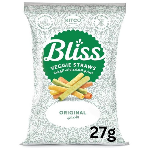 [6271001737309] A KITCO VEGGIE STRAWS 27g