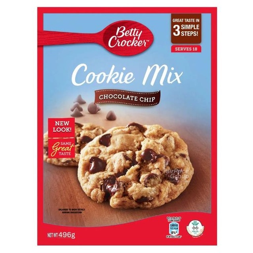 [0016000578609] Betty Crocker Cookie Mix Chocolate Chip 496 Gm