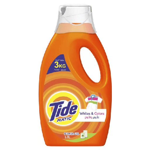 [8700216218832] Tide Liquid Laundry Detergent Gel with Touch of Downy 1.8L