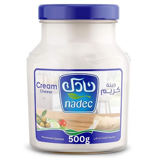 [6281057050031] Nadec Cream Cheese Jar, 500g