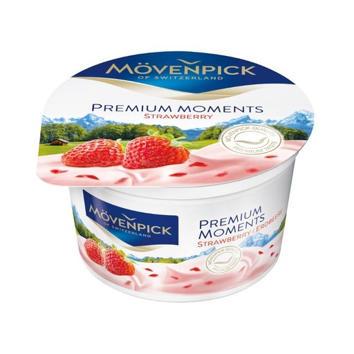 [4002334111687] Movenpick Premium Moments Strawberry Yoghurt 100g