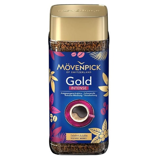 [4009041108115] Movenpick Gold Intense instant coffee 200g