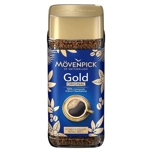 [4009041108122] MOVENPICK Gold Original instant coffee 200g 