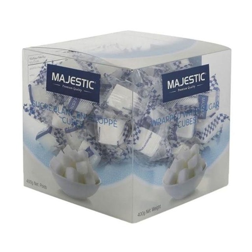 [6085010580203] Majestic White Sugar Cubes, 400g