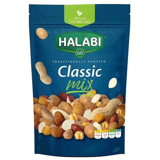 [5283005902011] Halabi Nuts - Traditionally Roasted Classic - 250G