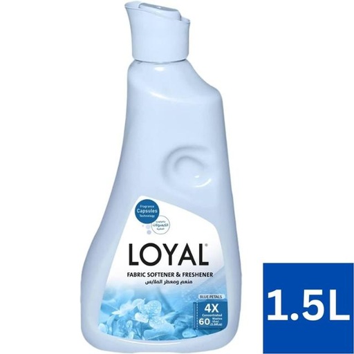 [6253339104343] Loyal Fabric Softener Concentrated 60 Washes - 1.5L 
