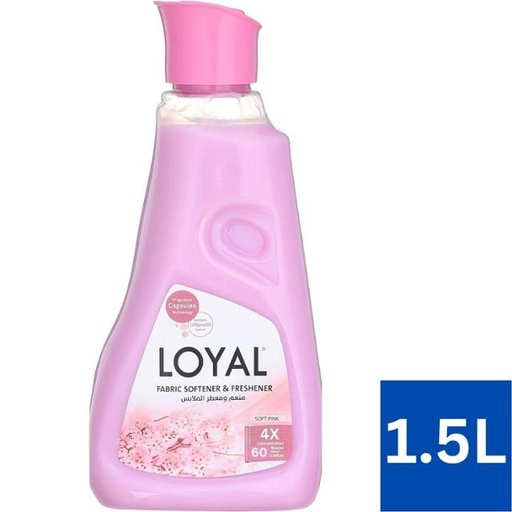 [6253339104367] Loyal Fabric Softener Concentrated 60 Washes - 1.5L 