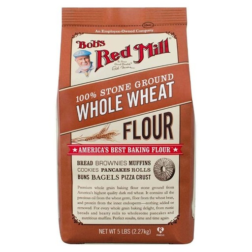[039978533005] Bob's Red Mill Whole Wheat Flour 2.27Kg