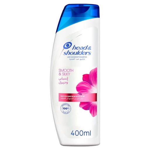 [5011321360990] Head & Shoulders 2 In 1 Smooth And Silky Anti Dandruff Shampoo 400ml