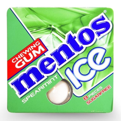 [8935001721468] Mentos Ice Spearmint Chewing Gum, 8 Pieces