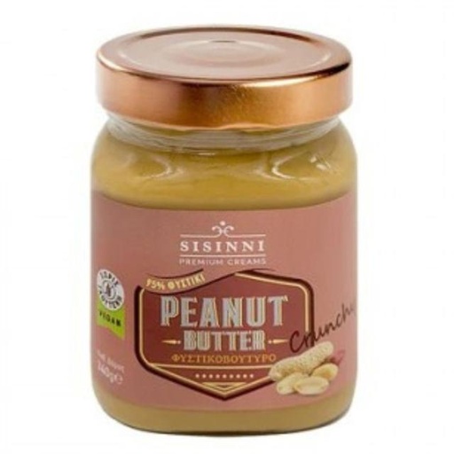 [5202474070816] Sisinni Peanut Butter Crunchy Spread 380g