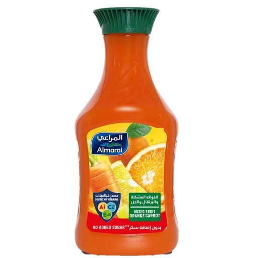 [6281007070836] Al Marai Juice - Orange & Carrot No Added Sugar 1.4Litre