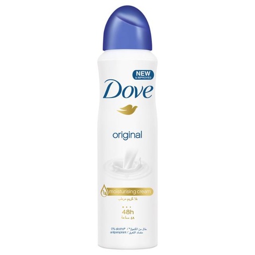 [8717163997345] Dove Women Antiperspirant Deodorant Spray Original Alcohol Free 250ml