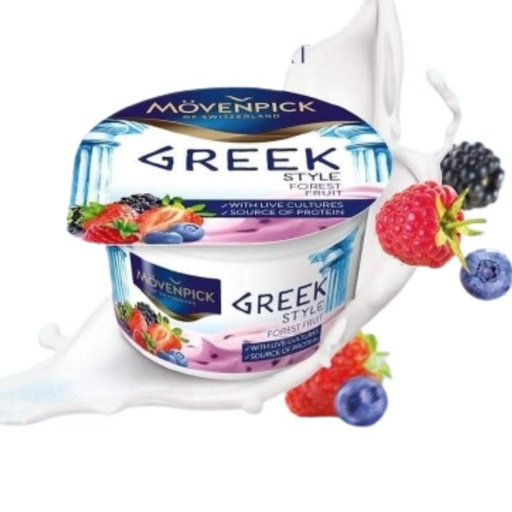 [4002334115326] Movenpick Greek Yogurt Forest Fruit 100g