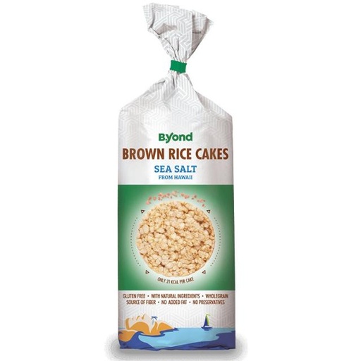 [3800233091144] Byond Brown Rice Cakes Sea Salt 100g