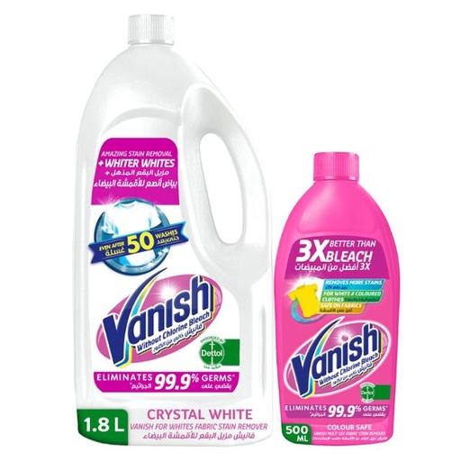 [6295120037324] Vanish White Liquid 1.8L + 500ML Free