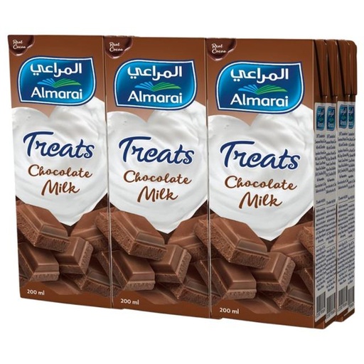[6253342504659] Al Marai Milk Treats Chocolate Value Pack 6 x 200ml