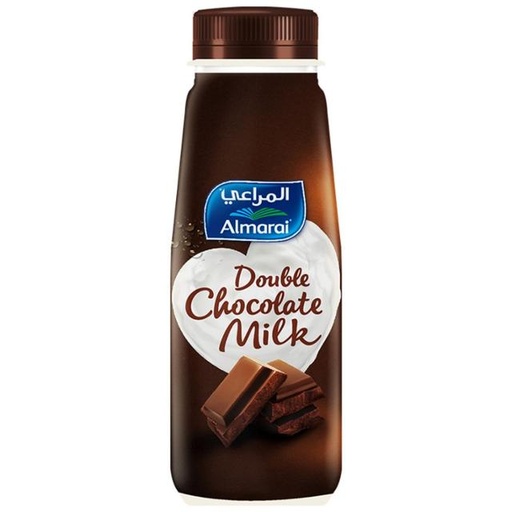 [6281007060356] Al Marai Flavoured Milk Double Chocolate 225ml