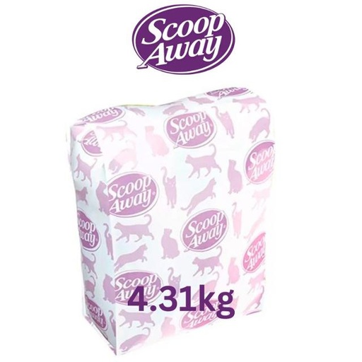 [444444444444444] Scoop Away Extra Strength Multi-Cat Scented Litter 4.31kg