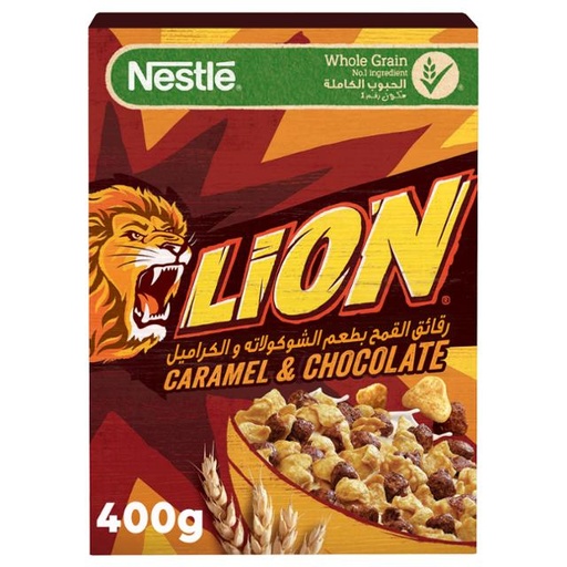 [7613031370641] Nestle Lion Caramel Breakfast Cereal 400g