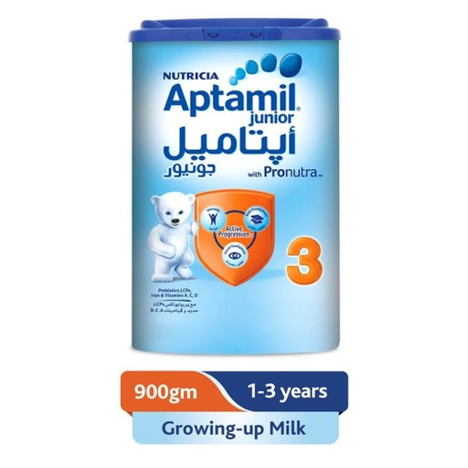 [8718117609970] Aptamil Junior 3 Growing Up Milk 900g