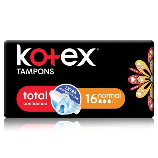 [5029053534800] Kotex Tampon Normal 16pcs