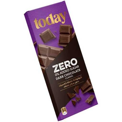 [6251100000993] Today Zero Added Sugar Dark Chocolate 65g