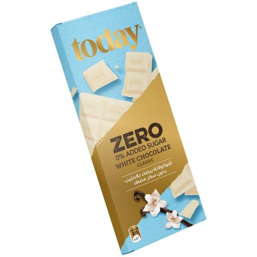 [6251100008838] Today White Chocolate Zero Added Sugar 65g