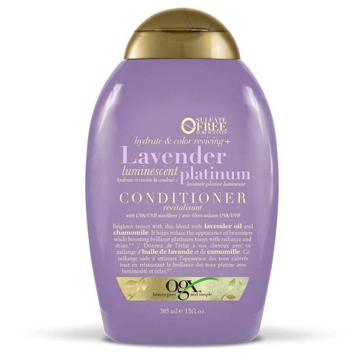 [0022796972613] OGX Hydrate & Color Reviving + Lavender 385ml
