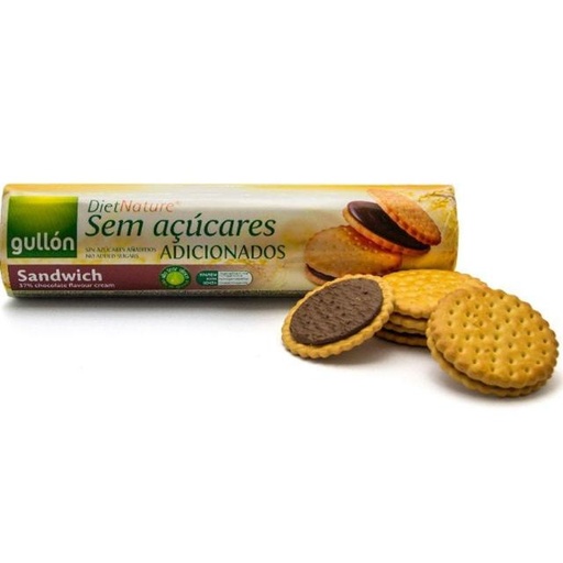 [8410376037784] Gullon Zero Sandwich Chocolate 250g