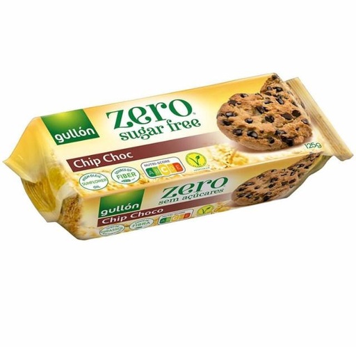 [8410376009415] Gullon Zero Sugar Chip Choc Biscuit 125g