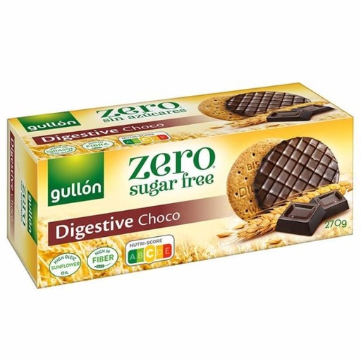 [8410376024326] Gullon Digestive Biscuit Chocolate 270g