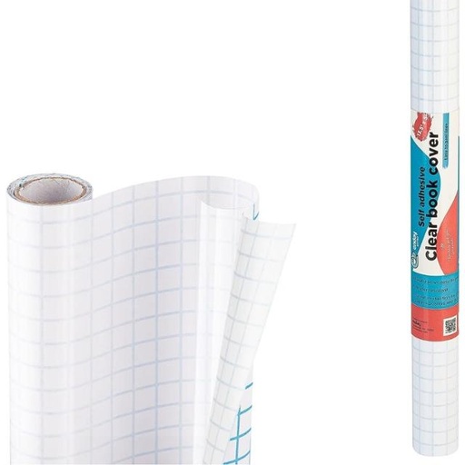 [8694816253266] DOREFIX Transparent Self Adhesive Thick Laminating Roll - 45cm x 15m