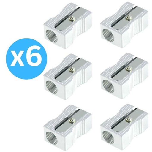 [6924246165740] Pensil Sharpner 6pcs