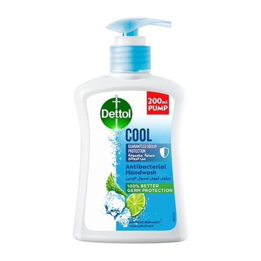 [6295120028995] Dettol Hand wash Cool Liquid Soap for Effective Germ Protection 200ml
