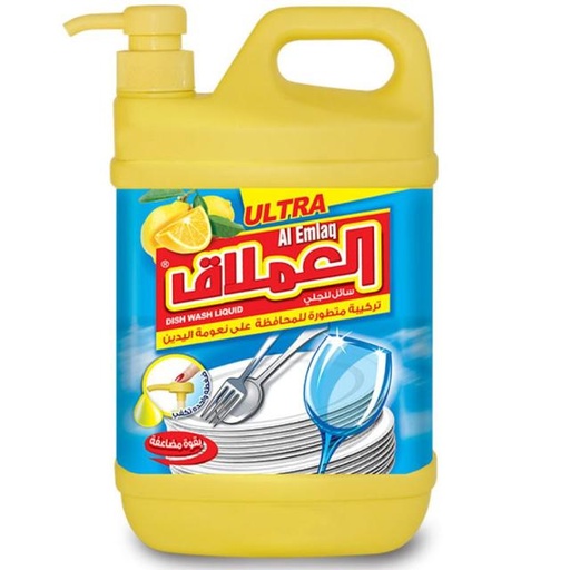 [6253009211425] AL Emlaq Dishwashing Liquid - Lemon 1.8L