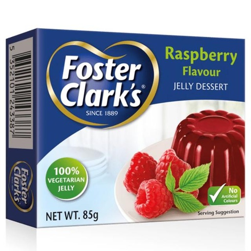 [5352101243387] Foster Clarks Raspberry Flavor 85g 100% Vegetarian