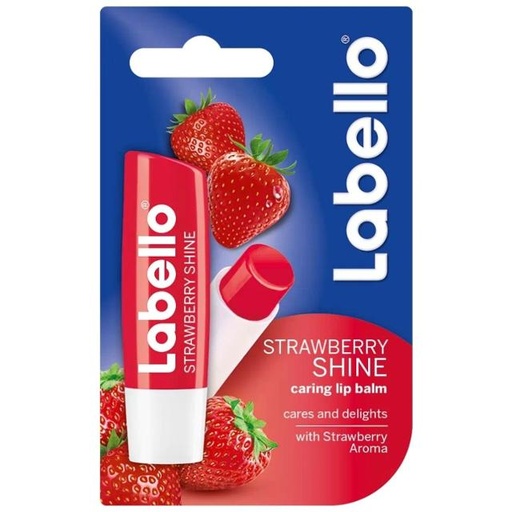 [4006000005270] Labello Strawberry Lip Balm 4.8g