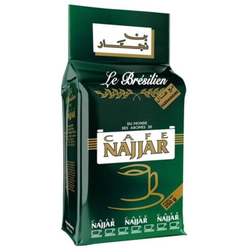 [022644013024] Najjar Brazilian Coffee With Cardamom 250g