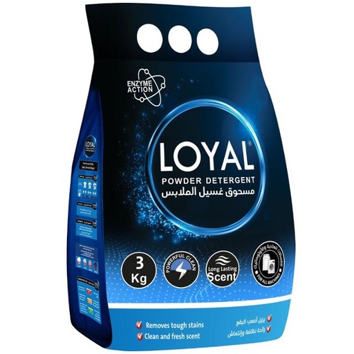 [6253339113239] Loyal Powder Detergent 3kg