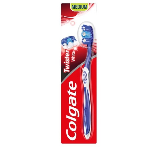 [6001067024262] Colgate Twister Whitening Medium Toothbrush