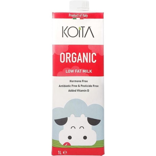 [869712000025] Koita Organic Low Fat Milk 1L