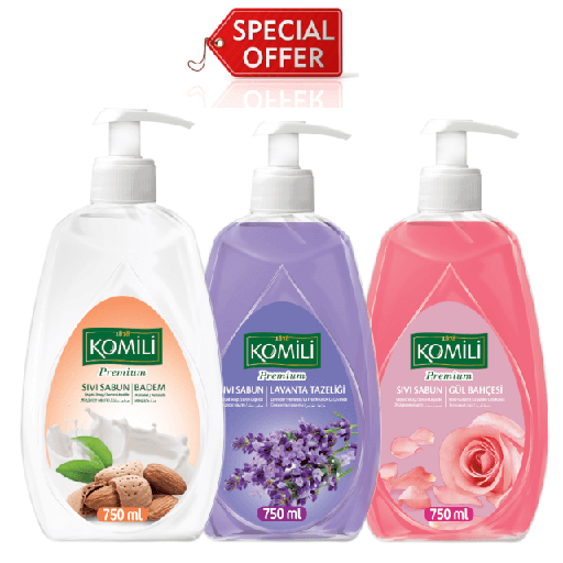 [550] A Komili Hand-wash 750ml x 3pcs (Made In Turkey)