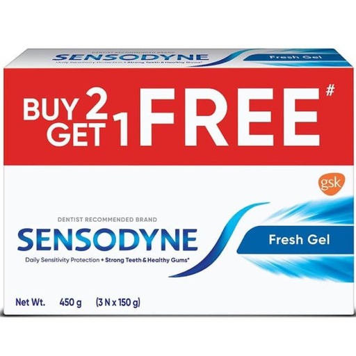 [5054563991362] Sensodyne Sensitive Toothpaste Combo Pack 3 x 150g